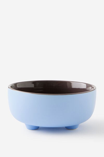 Bulbous Bowl, ESPRESSO / BLUE SKIES