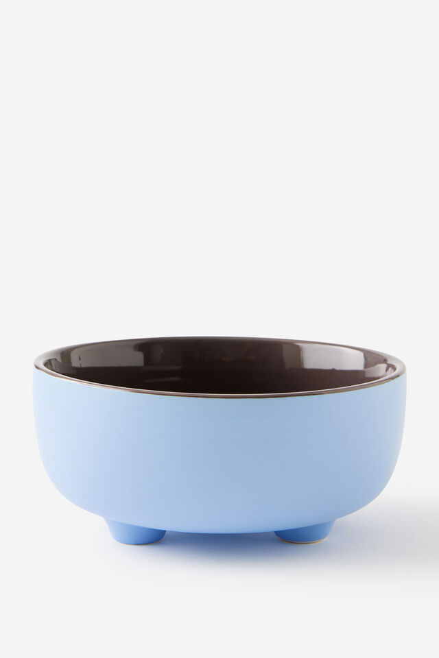 Bulbous Bowl, ESPRESSO / BLUE SKIES
