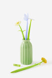 Flower Pot Pen Set, MINTY GREEN - example image 1