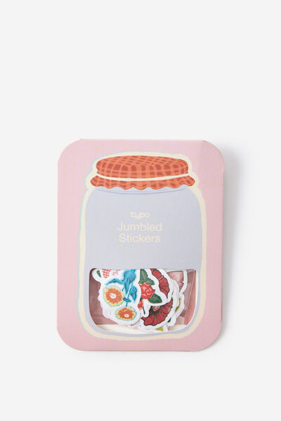 Jumbled Sticker Pack, RETRO SWEETHEART