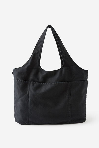 Loft Wellness Tote, BLACK