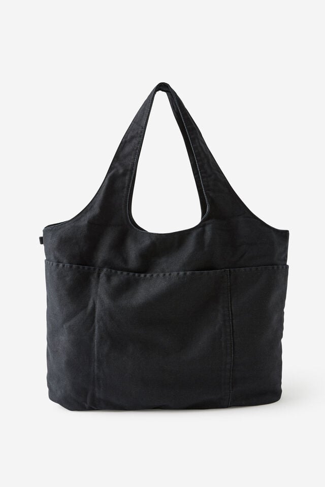 Loft Wellness Tote, BLACK