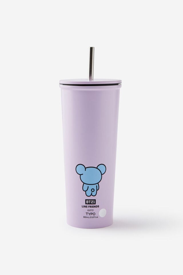 Collab Metal Smoothie Cup, LCN BT21 KOYA
