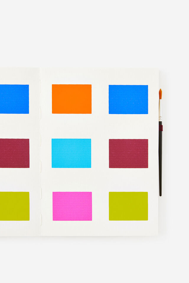 A5 Stitch Bound Watercolouring Book, BY THE SEA