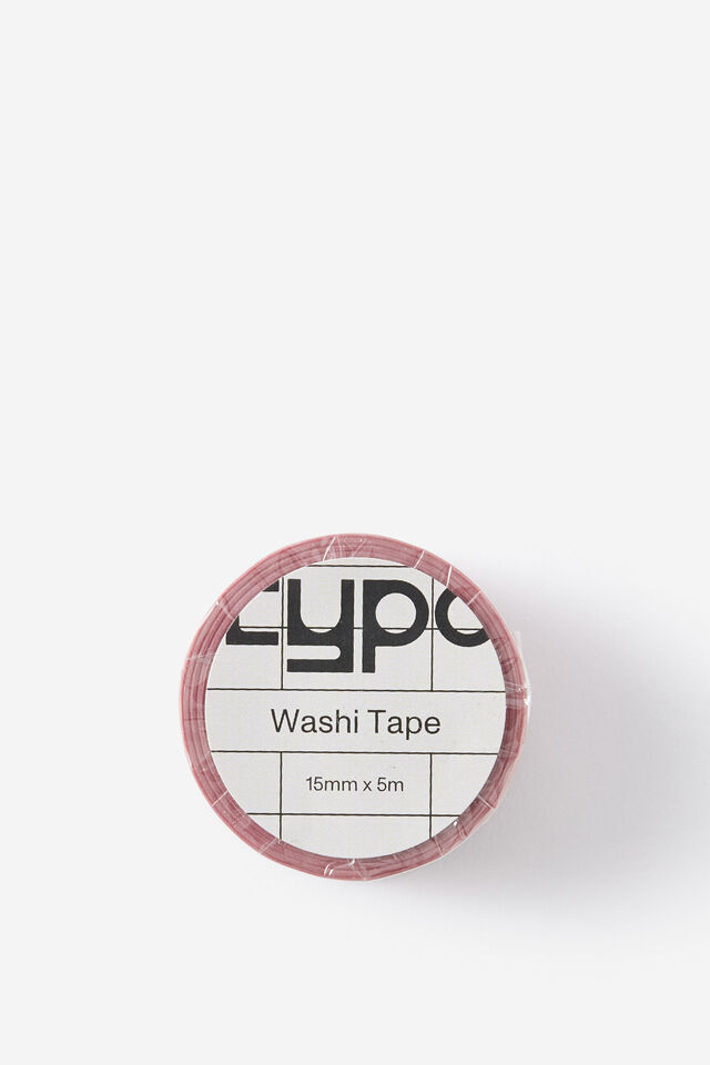 Washi Tape 15Mm, STRAWBERRY MILK