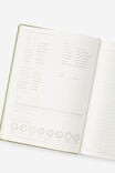 Personalised 2026 B5 Daily Hard Metro Diary, Little Treats Bay Leaf - alternate image 4