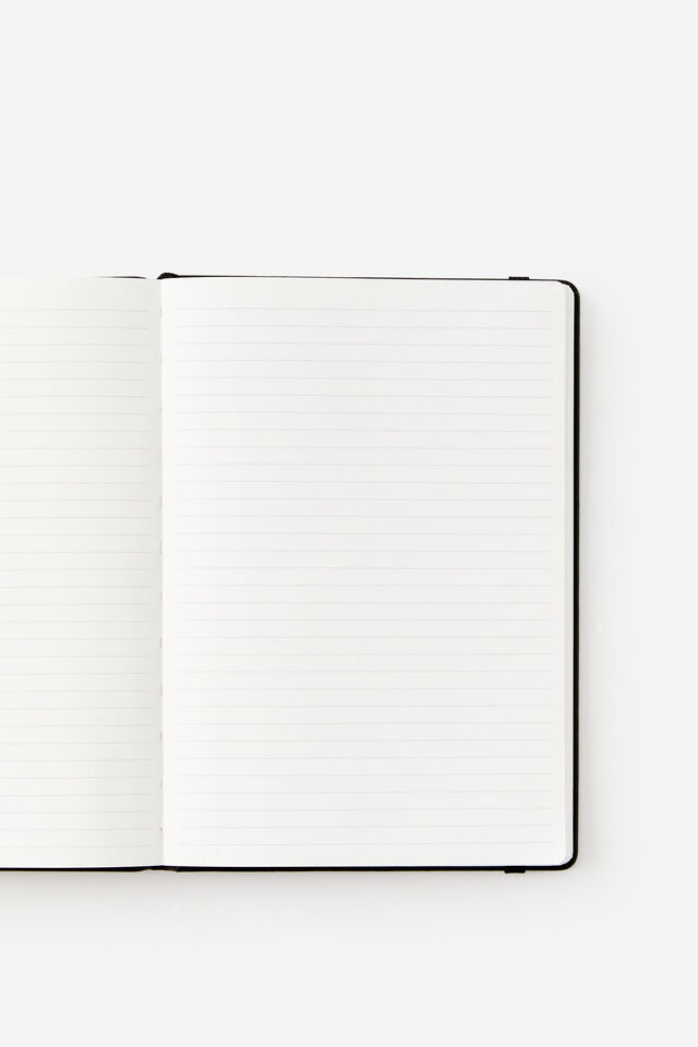 Metro A5 Hard Lined Notebook, DIFFUSION SILVER LILAC