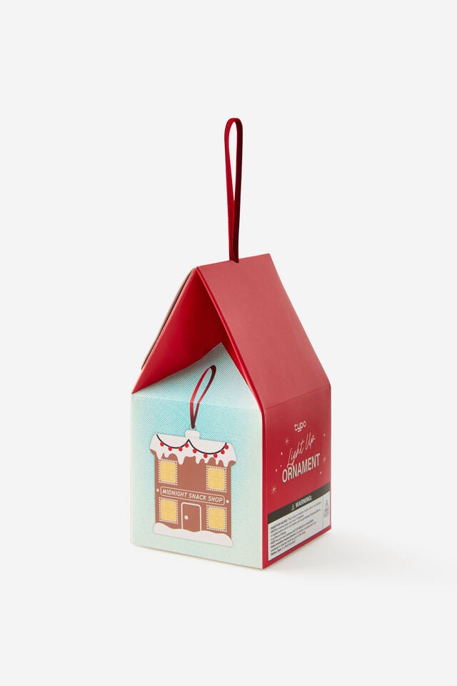 Light Up Tree Ornament, MIDNIGHT SNACK SHOP