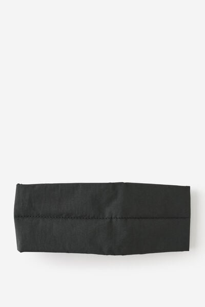 Lights Out Eye Mask, BLACK TEXTURE