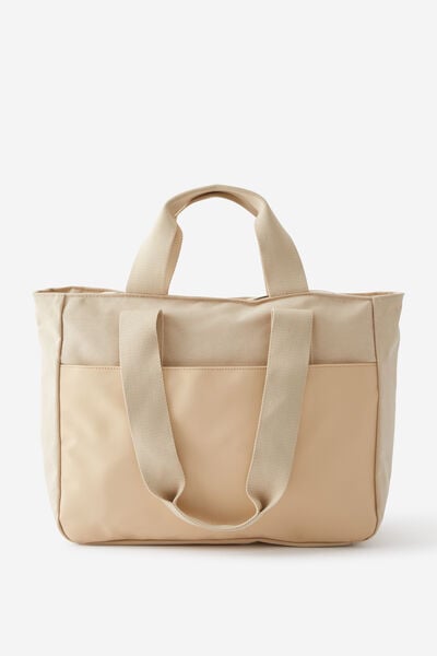 Essential Tote, LIGHT TAUPE