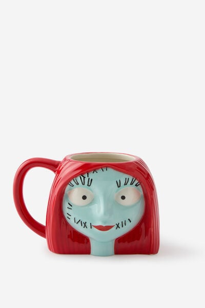 Collab Christmas Novelty Shaped Mug, LCN DIS NIGHTMARE SALLY