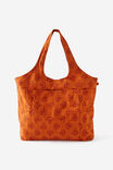 Loft Wellness Tote, BURNT ORANGE / FLORAL - alternate image 3