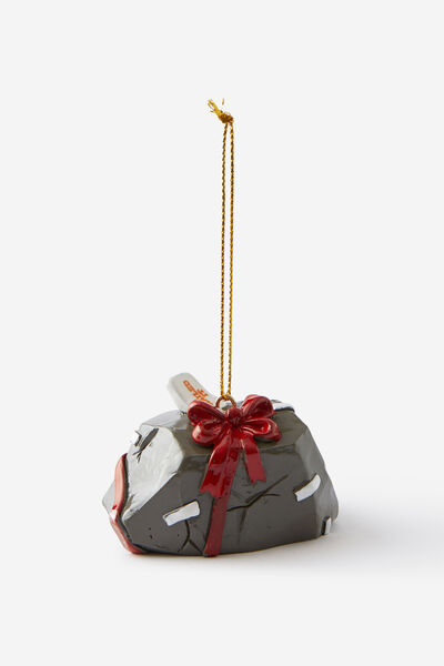 Resin Christmas Ornament, NAILED IT PRESENT