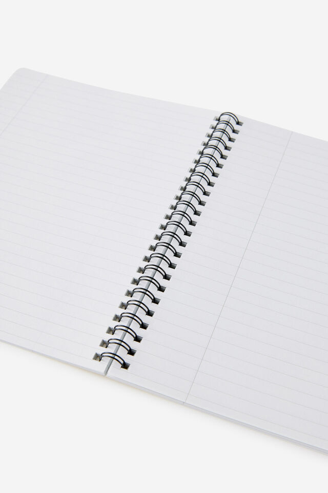 A5 Spiral Lined Notebook, LIMONCELLO