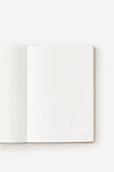 Metro A5 Hard Lined Notebook, Little Treats Bay Leaf - alternate image 2