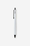 0.7Mm Ballpoint Pen, WHITE - example image 1