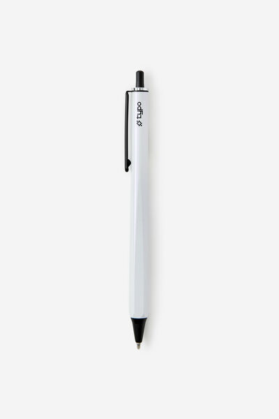 0.7Mm Ballpoint Pen, WHITE