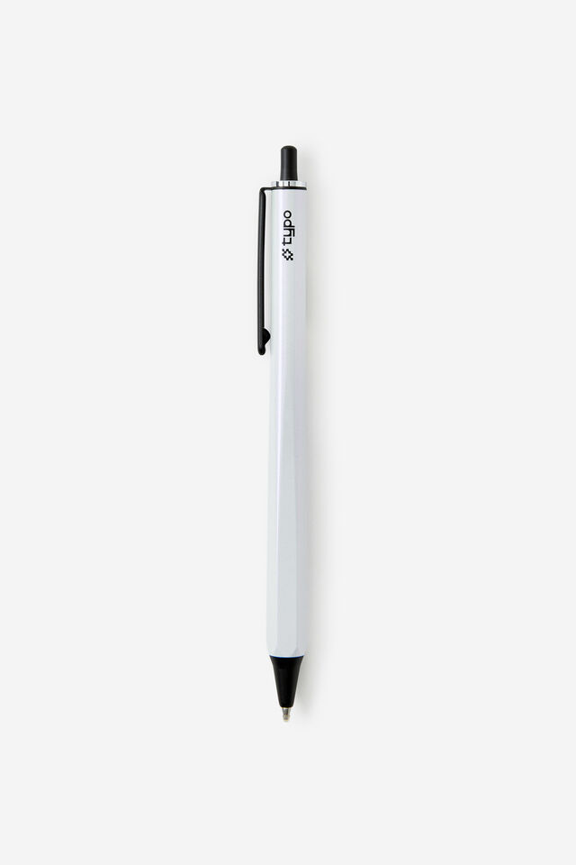 0.7Mm Ballpoint Pen, WHITE