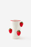Shaped Vase, STRAWBERRY - alternate image 1