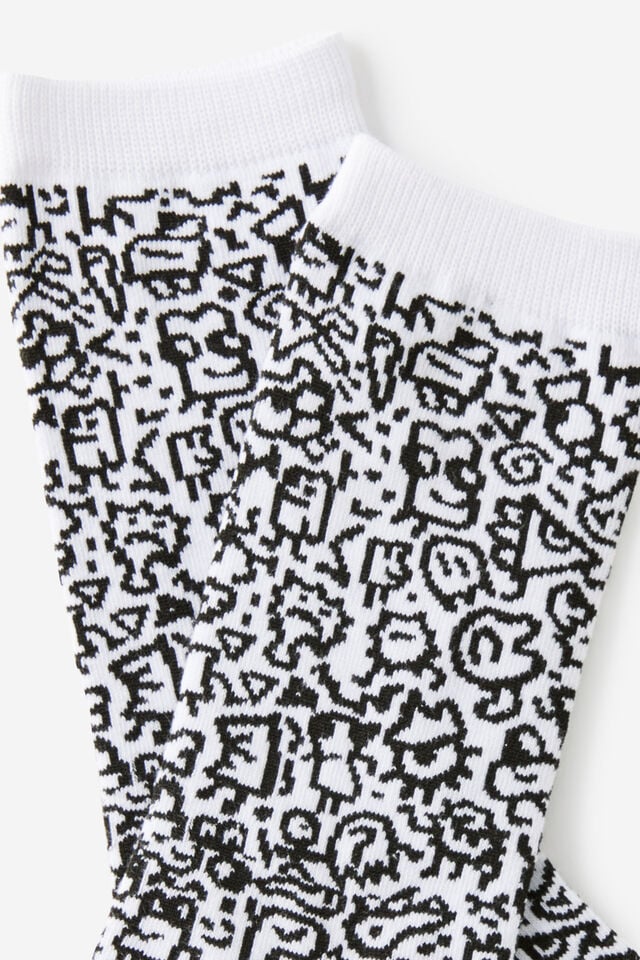 Socks, LCN DOO DOODLE BOY BLACK