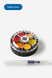 18Pc Watercolour Paint Discs, MULTI V2 - example image 1