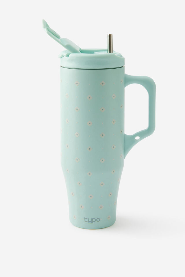 Loft Tumbler 1.2L, RETRO POLKA MINTY