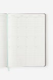 Personalised 2027 A4 Weekly On Schedule Diary, ESPRESSO/MINTY - example image 3