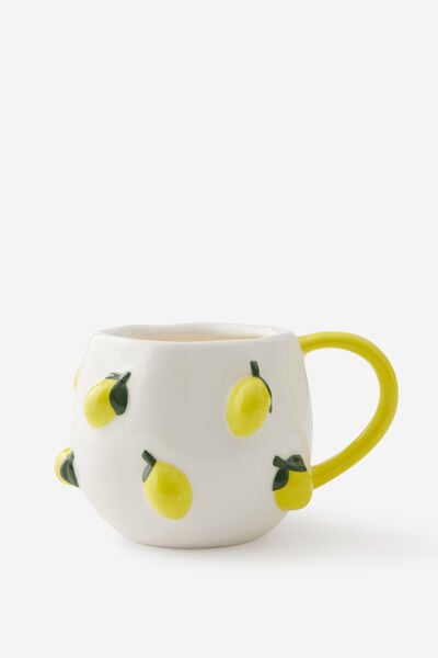 Fine Fruit Novelty Mug, LEMON