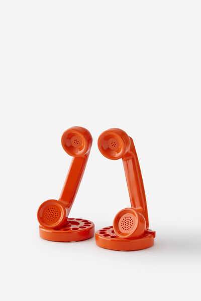 Desk Scaping Telephone Book Ends, HOT SAUCE