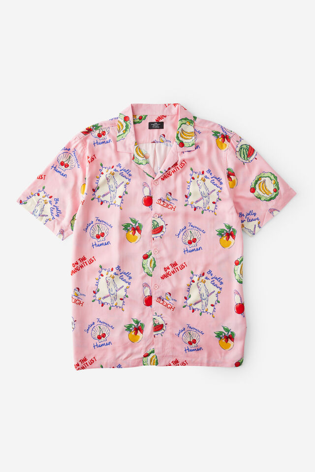 Christmas Party Shirt, CHRISTMAS FRUITS AND ANIMALS