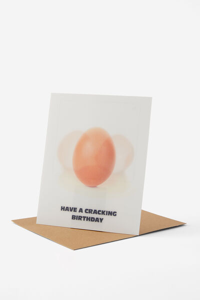 Premium Lenticular Card 2.0, HAVE A CRACKING DAY