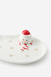 Christmas Platter, MELTING SNOWMAN - alternate image 2