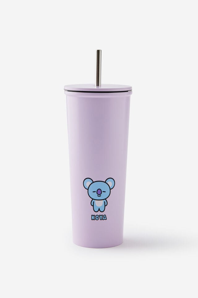 Collab Metal Smoothie Cup, LCN BT21 KOYA