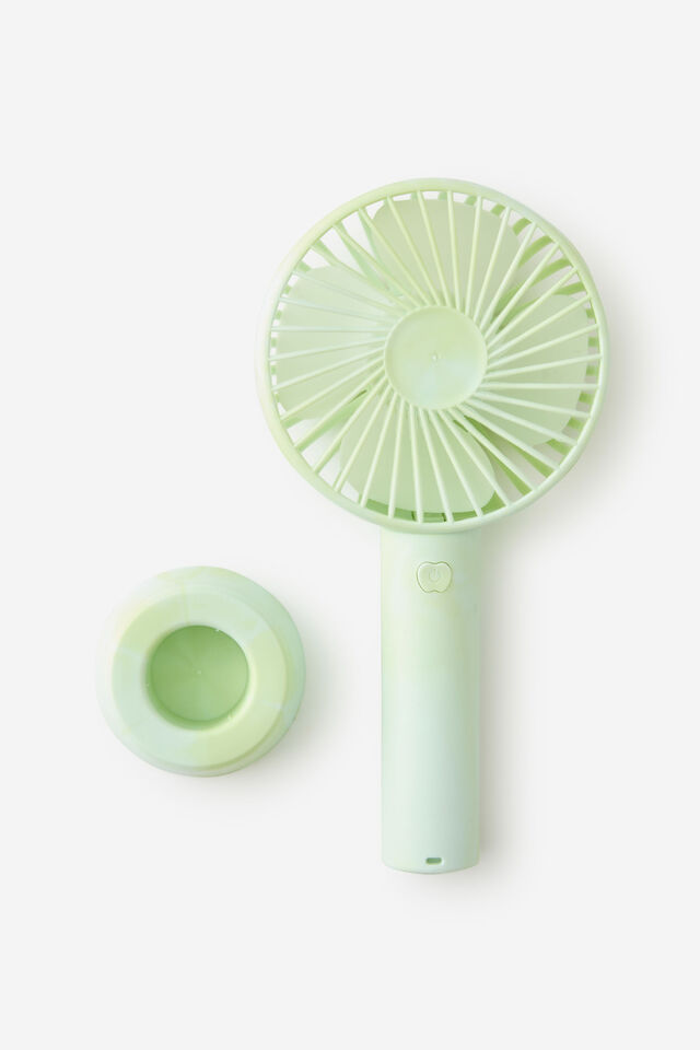 Desktop Fan, ICED MATCHA SWIRL