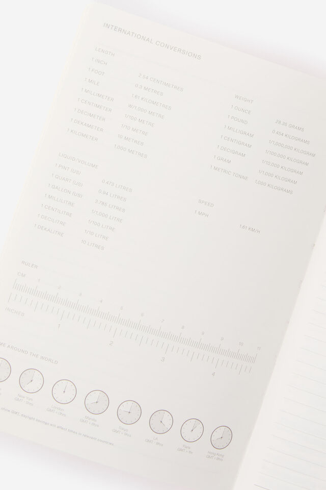 2026 B6 Weekly Soft Metro Diary, Little Treats Bay Leaf