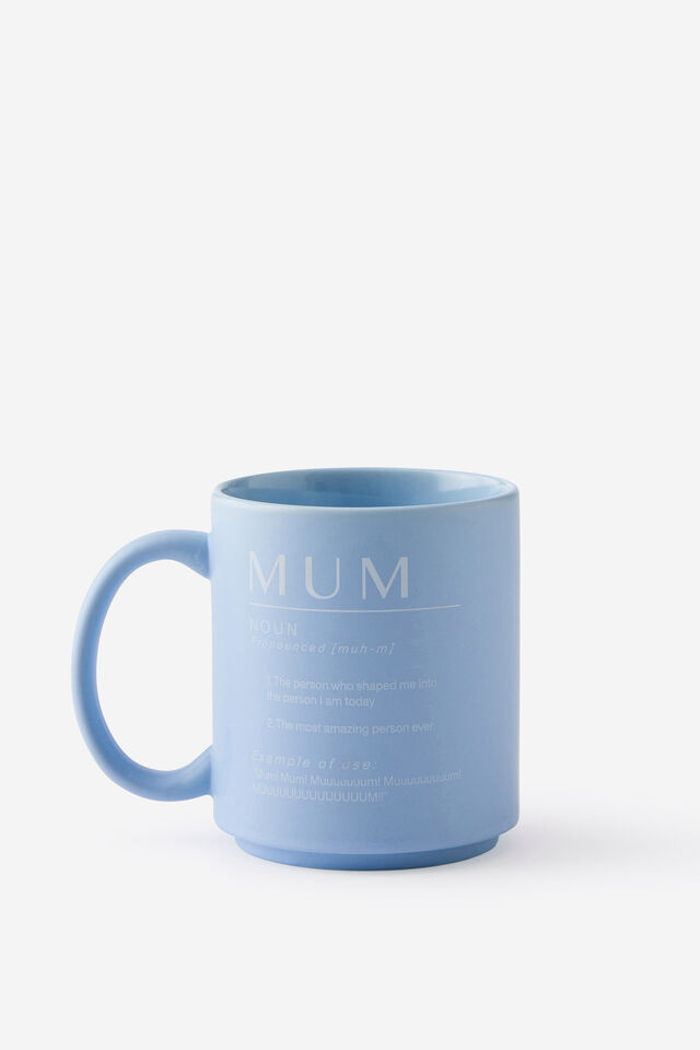 Daily Mug, MUM DEFINITION BLUE