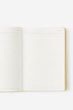 Personalised 2026 A5 Daily Hard Metro Diary, Limoncello - alternate image 3