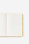 Metro B6 Hard Lined Notebook, Limoncello - alternate image 2