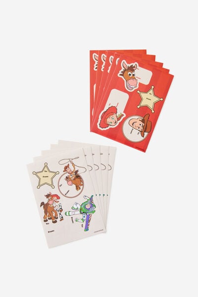 To & From Sticker Sheets, LCN DIS TOY STORY