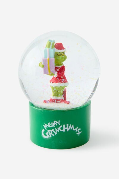 Christmas Snow Globe, LCN DRS THE GRINCH MERRY GRINCHMAS