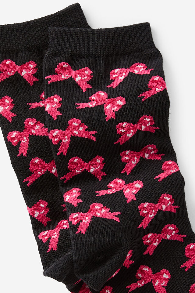 Socks, BLACK BOW YDG
