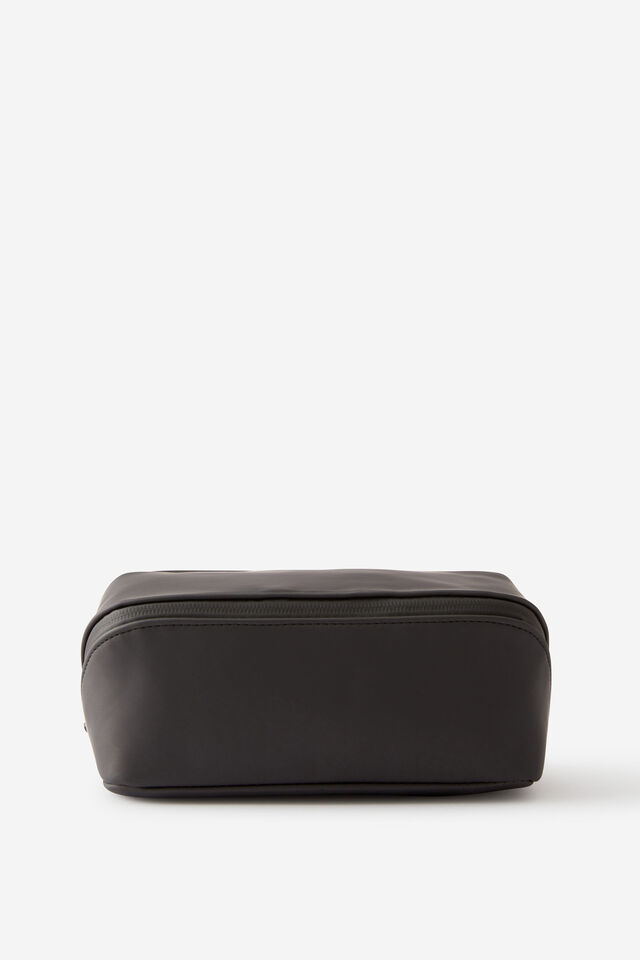 Premium Felix Fold Out Pencil Case, METALLIC BLACK