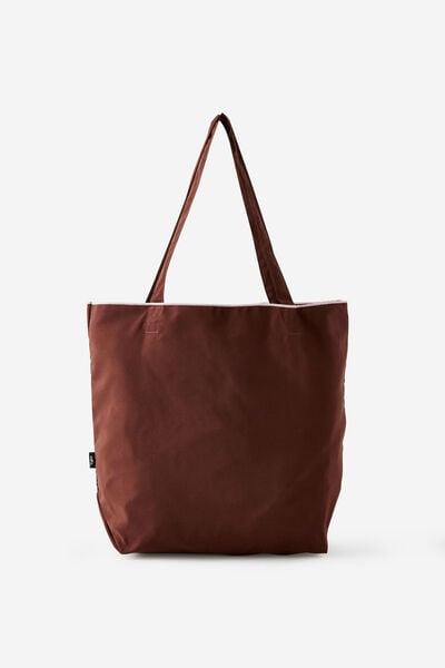 Packable Tote, ESPRESSO