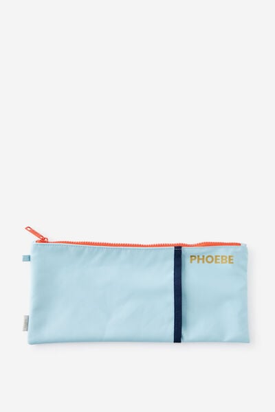 Personalised 30Cm Pocket Pencil Case, IRIS