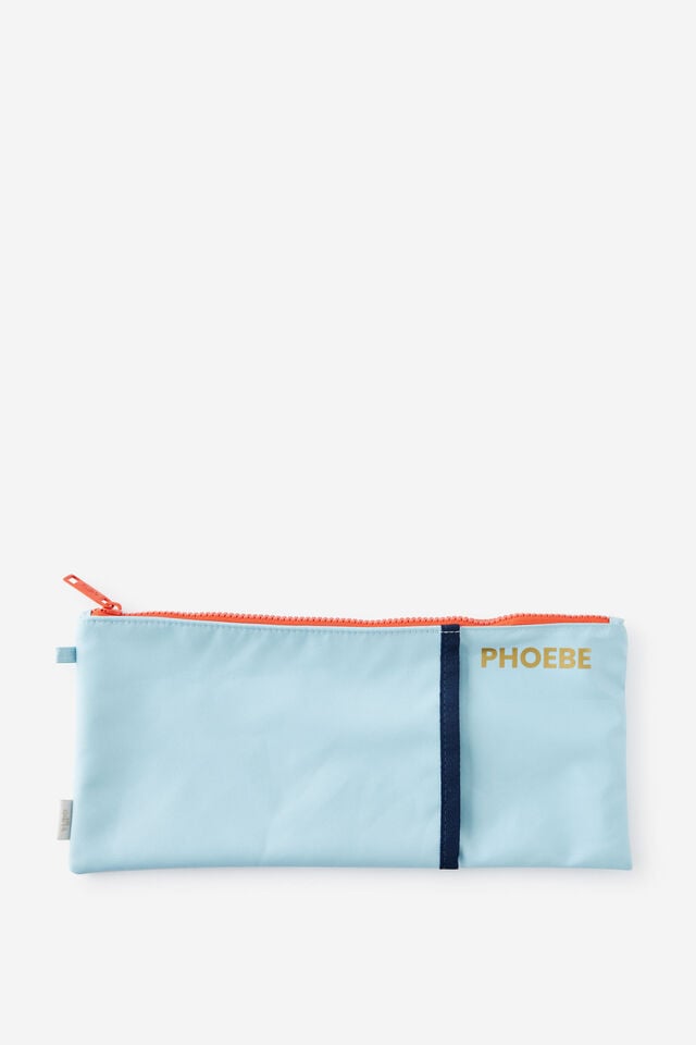Personalised 30Cm Pocket Pencil Case, IRIS