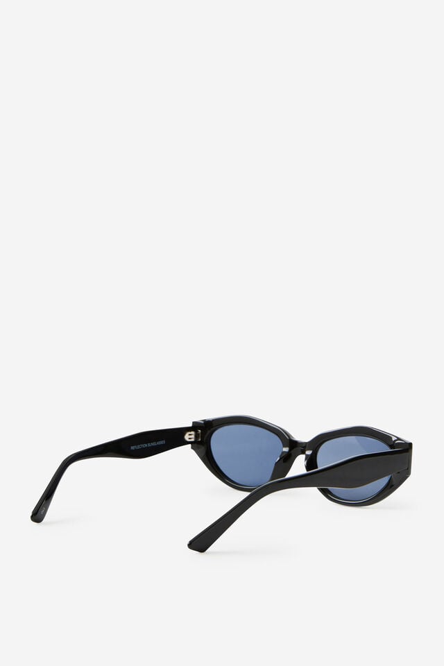 Reflection Sunglasses, BLACK
