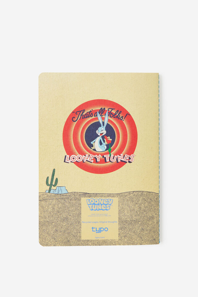 Collector A5 Penpal Notebook, LCN WB ROAD RUNNER