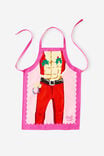 Christmas Printed Apron, NAUGHTY SANTA - example image 1