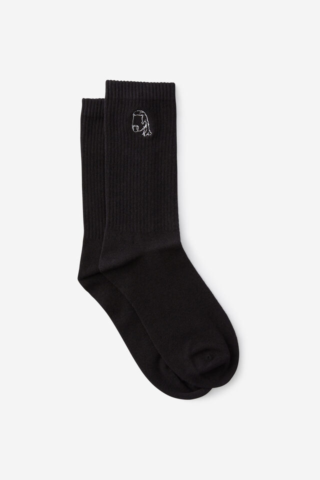 Socks, MO AND MULLET