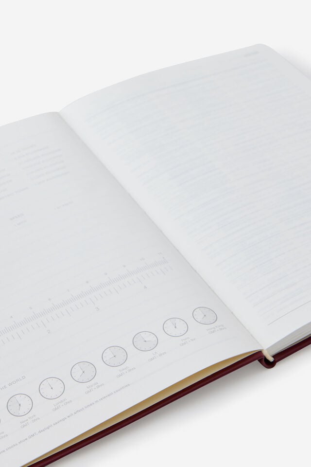 26/27 A5 Weekly Hard Diary, CABERNET